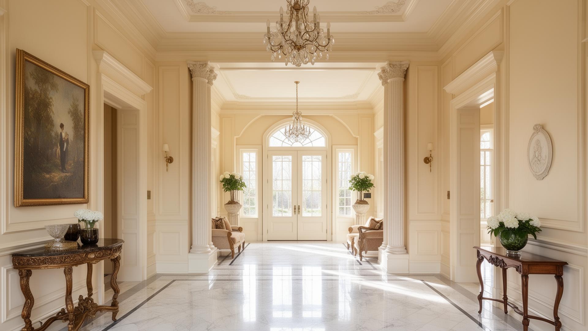 Grand foyer interior